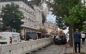 Russia strikes SBU building in central Kyiv, Zelenskyy says