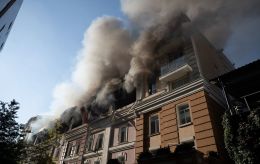 More than 40 injured in Kyiv as Russian drone attack continues