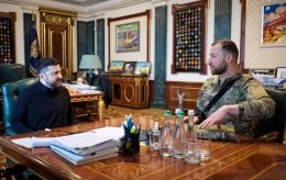 Zelenskyy appoints Yevhen Khmara as acting defense minister