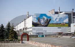 Chornobyl nuclear plant in blackout after strike on power facility in Ukrainian Slavutych