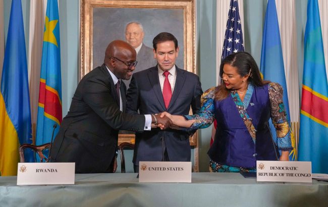 Rwanda and Congo sign peace deal brokered by US