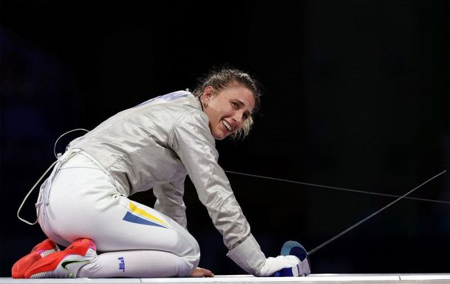 Fencer Olga Kharlan secures Ukraine's first medal at 2024 Olympic Games