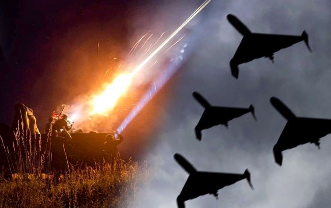 Ukrainian air defense downs Russian Shahed drones over Khmelnytskyi region