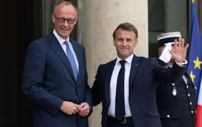 Macron discusses his call to Putin with Merz