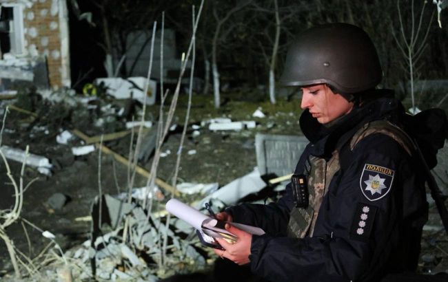 Ukraine's National Police reports aftermath of Russian strike against Kharkiv