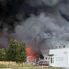 Russia strikes Yves Rocher and supermarket warehouses in Kyiv region