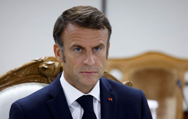 Macron reacts harshly to new Russian strikes on Kyiv