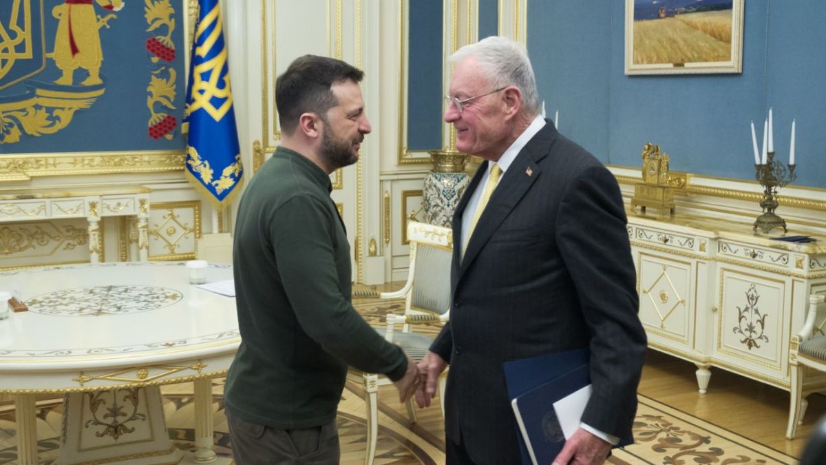 Zelenskyy meets with Kellogg