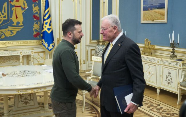 Zelenskyy meets with Kellogg