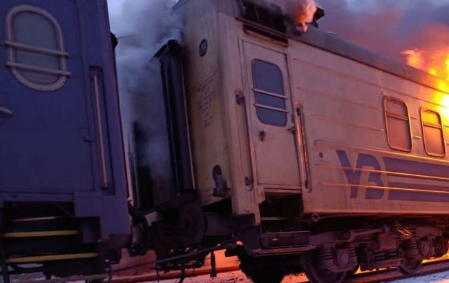 Russian drones strike passenger train in Kharkiv region, injuries reported