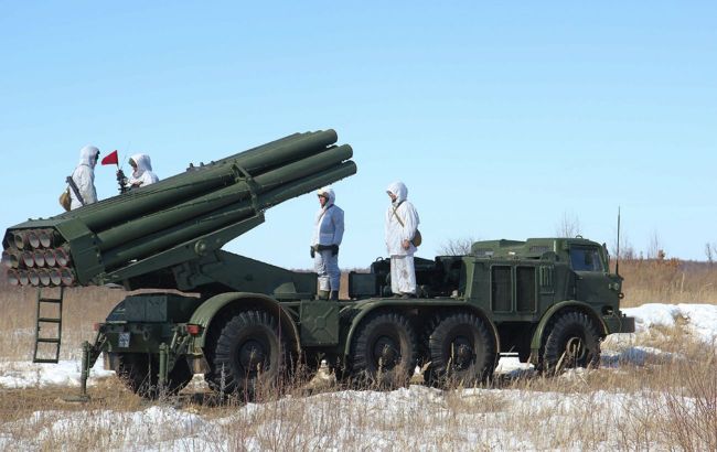 Ukrainian forces destroy Russian Uragan MLRS with drone strike in Donetsk region