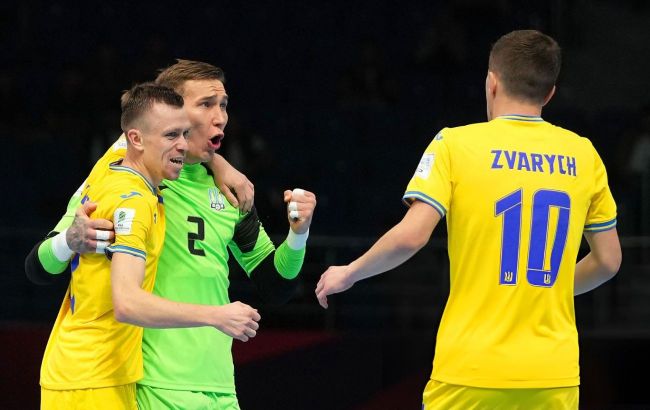 Ukraine thrashes Angola in futsal World Cup 2024