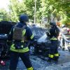 Rescue teams finish work at strike site in Sumy, Ukraine - 28 injured reported