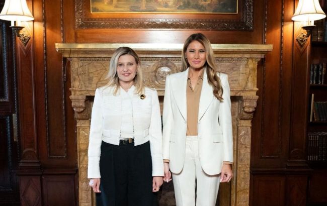 Child protection and letter to Putin: Olena Zelenska reveals details of meeting with Melania Trump
