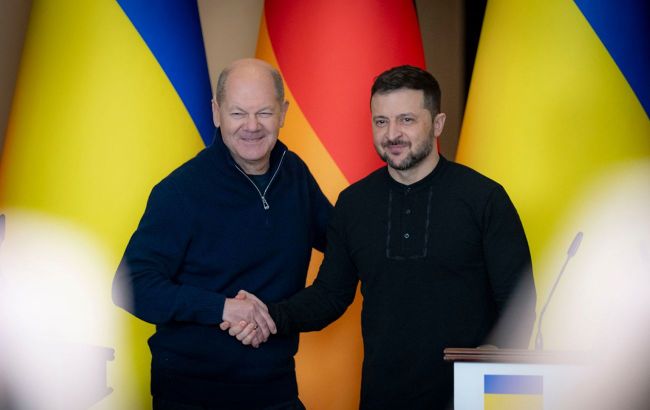 Zelenskyy and Scholz discuss steps toward just peace