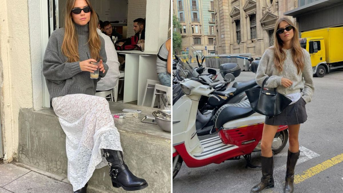Fall 2024 fashion How to combine biker boots with skirts RBC Ukraine