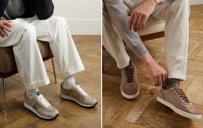 Comfort meets style: Сlassic trousers and sneakers for fall 2025