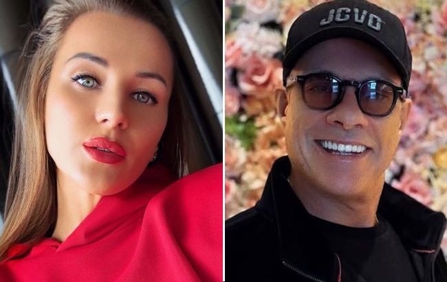 Jean-Claude Van Damme's Ukrainian girlfriend reveals their first photo together