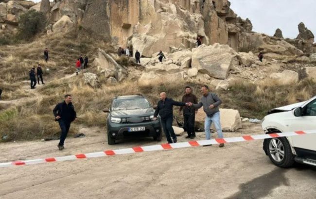 Rockslide at Cappadocia museum entrance kills and injures people