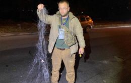Russian fiber-optic drone strikes Ukraine's Kramatorsk for the first time