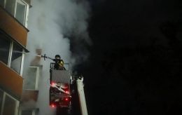 Kyiv hit in morning attack - Houses ablaze and casualties confirmed