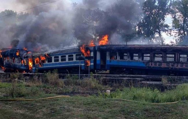 Russia is hunting Ukrainian passenger trains, Politico reports