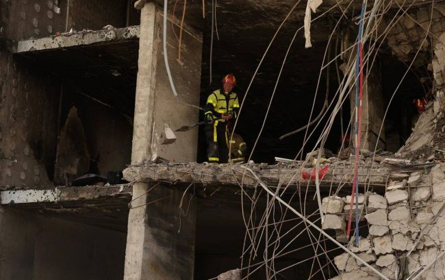 Up to 10 people may still be trapped under rubble after Russia's strike on Kyiv