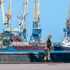 Explosions reported near port in Berdiansk