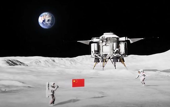 China shows design of spacecraft for colonizing moon