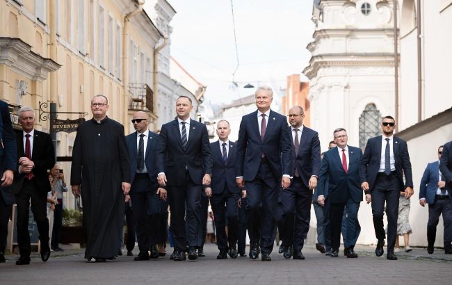 Polish President says he has different views with Lithuania’s leader on Ukraine’s EU bid