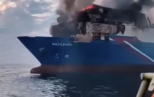 Drones strike cargo ship near Russia's Novorossiysk