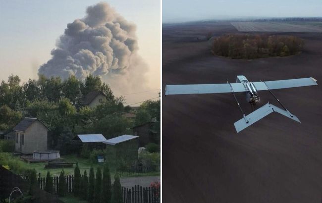 Ukraine strikes key Russian logistics hub with long-range FP-1 drones, Fire Point says