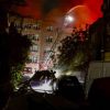 Russian massive attack leaves Kyiv in flames, apartment buildings in ruins