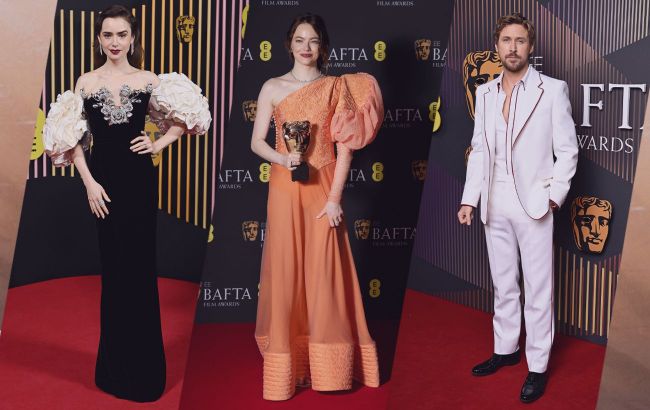 BAFTA 2024 red carpet: Best celebrity looks (photos)