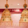 Dubai unveils 16.5 kg gold earrings that set two world records