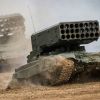 Ukrainian forces destroy two Russian TOS-1A Solntsepyok near Kupiansk