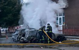 Massive attack on Kyiv: Cardiology institute, gas station among 20 sites hit