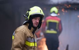 Drone attack on Kyiv: Solomianskyi district hit, apartments on fire, injuries reported