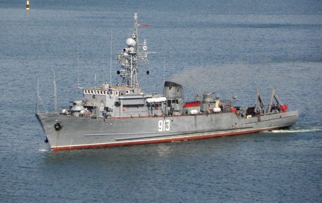 烏克蘭國防軍摧毀了俄羅斯掃雷艦康夫羅維茨
