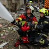 Kyiv district engulfed in flames and smoke following Russian attack