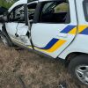 Russian troops shell police car during evacuation in Kharkiv region