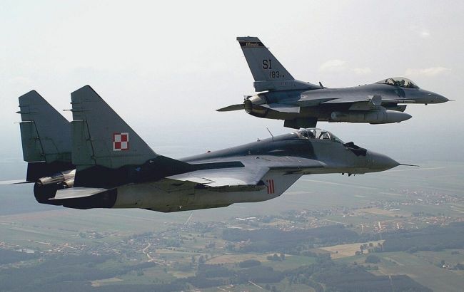 Poland and its allies deployed combat aircraft due to Russian missile strikes on Ukraine