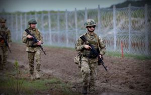 Ukraine turns Belarus border into fortified zone, readies to repel threats