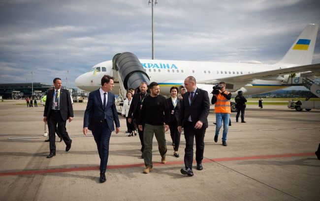 Zelenskyy arrives in Switzerland to participate in Peace Summit