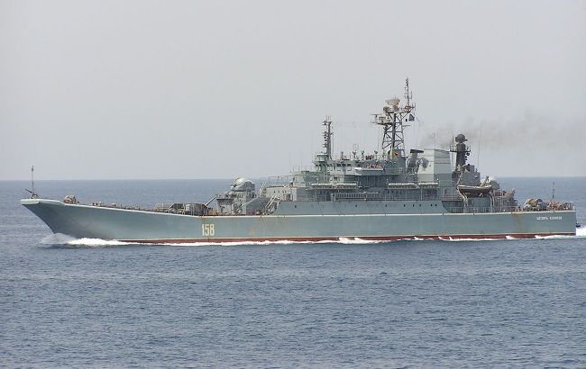 Russians admit their ship Tsezar Kunikov destroyed: Ukrainian intel intercepts conversation