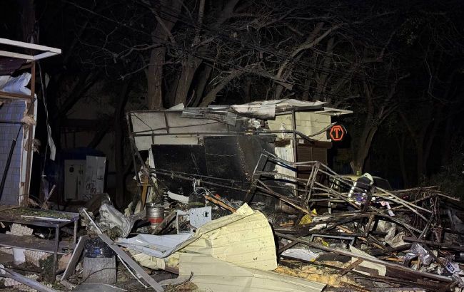 Damaged gas station and homes: Photos show aftermath of Odesa drone attack