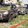 Shocking video shows Russian drone attack on Poltava recruitment center