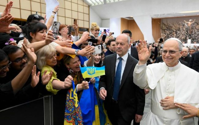 Pope receives lists of Ukrainian prisoners of war held in Russian captivity