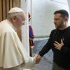 Zelenskyy met with Pope, gifted him painting of Bucha massacre