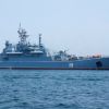 Video of destruction of Russian ship Tsezar Kunikov
